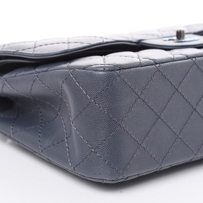 Chanel Caviar Quilted Jumbo Double Flap Grey 8 of 11