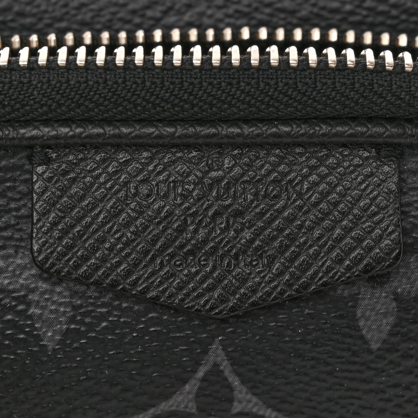 Monogram Eclipse Taigarama Outdoor Pouch Black