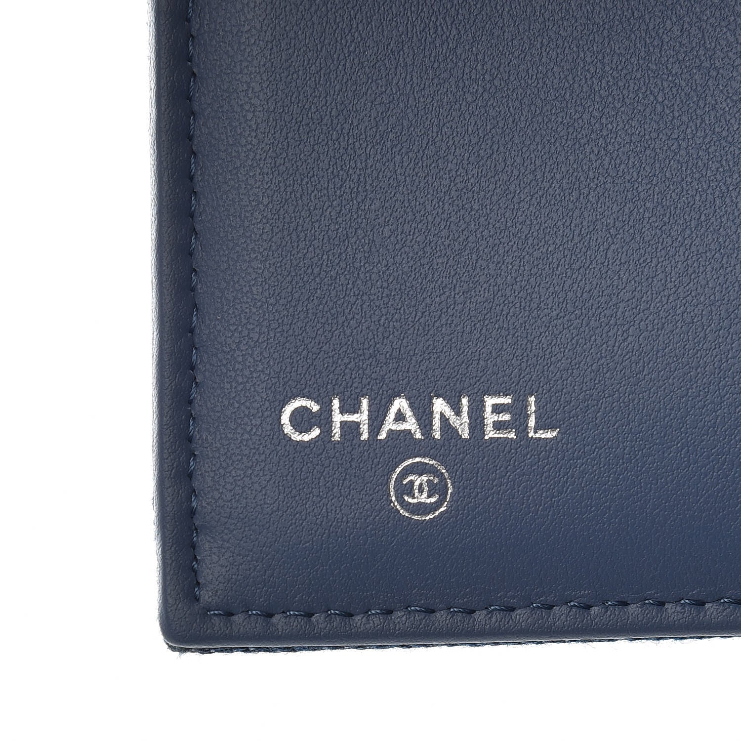 Chanel Denim Quilted Small Camellia Flap Wallet Blue 7 of 11