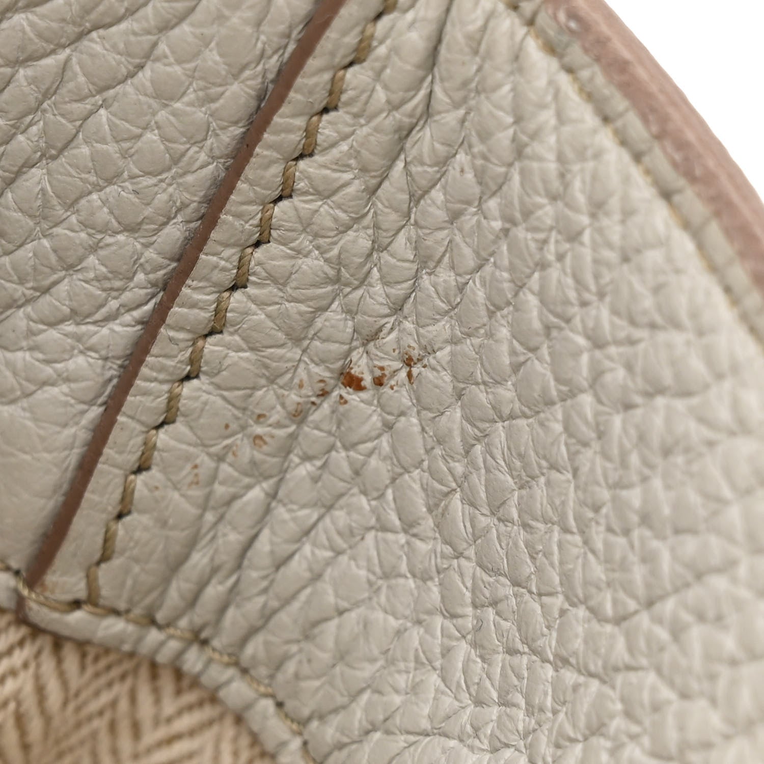 Hermes Taurillon Clemence Marwari GM Gris Perle 11 of 12