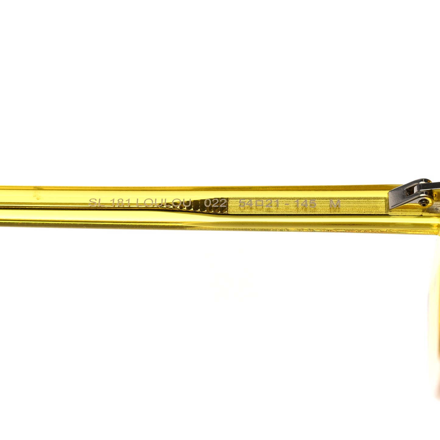 Acetate Heart Frame Loulou SL181 Sunglasses Yellow
