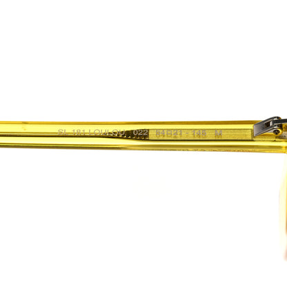 Saint Laurent Acetate Heart Frame Loulou SL181 Sunglasses Yellow 6 of 9