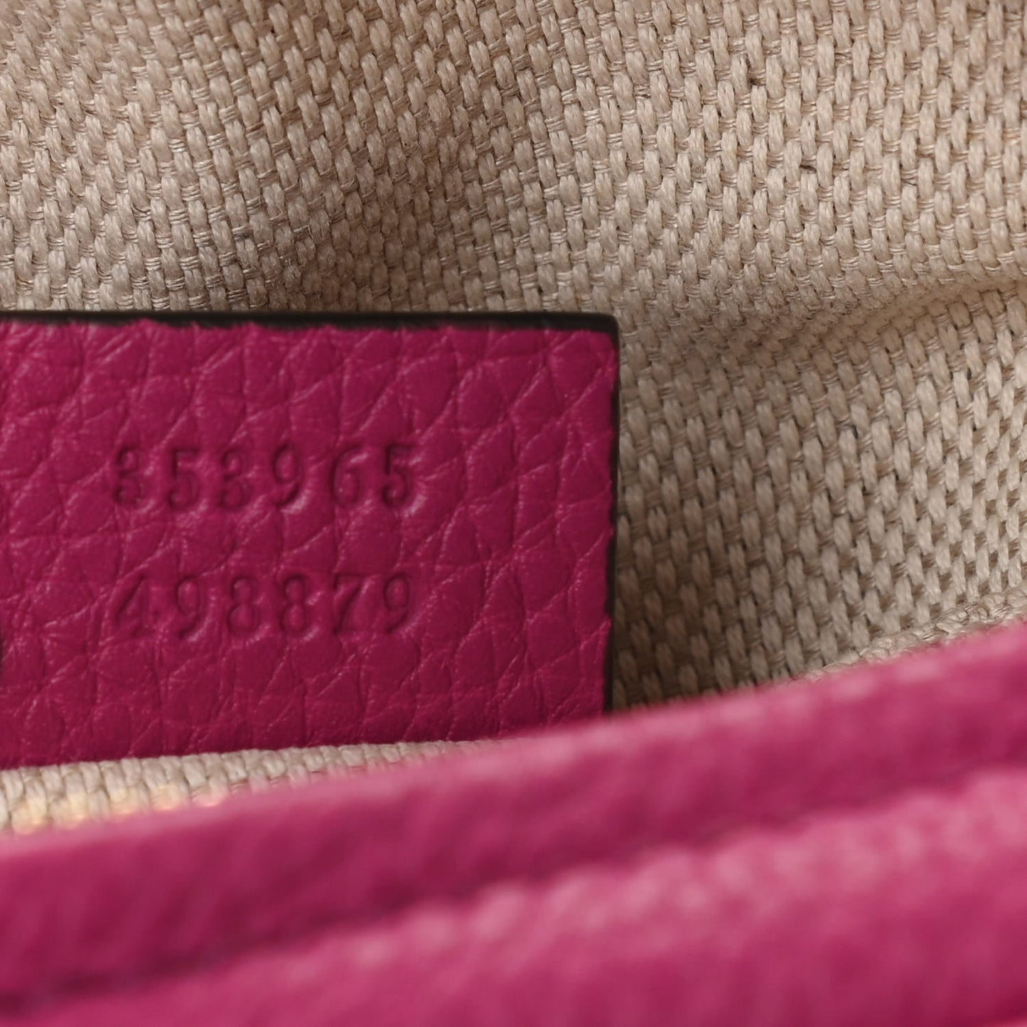 Cellarius Calfskin Mini Soho Chain Bag Bright Bouganville