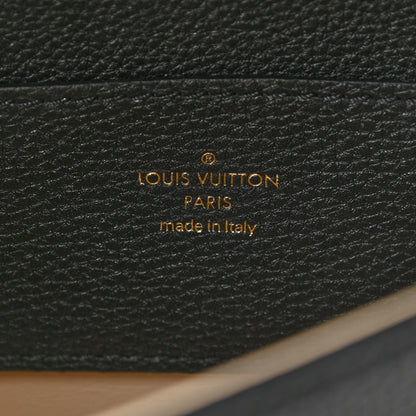 Louis Vuitton Grained Calfskin LV Pont 9 Soft PM Black 6 of 10