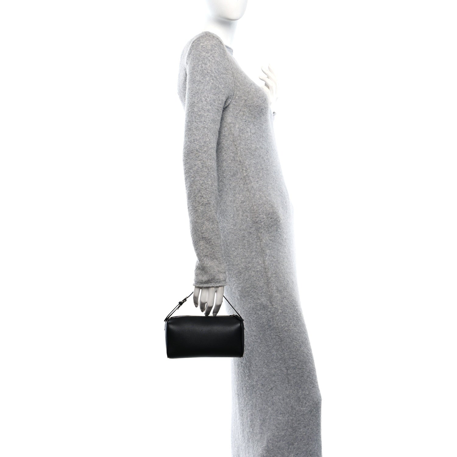 The Row Grained Calfskin 90's Bag Black 2 of 9
