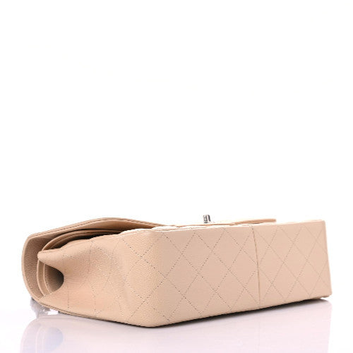 Chanel Caviar Quilted Jumbo Double Flap Beige Clair 4 of 12