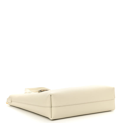 Saint Laurent Calfskin Toy Shopping Tote Porcellana 4 of 11