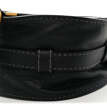 Chloe Calfskin Mini Marcie Round Crossbody Bag Black 9 of 9