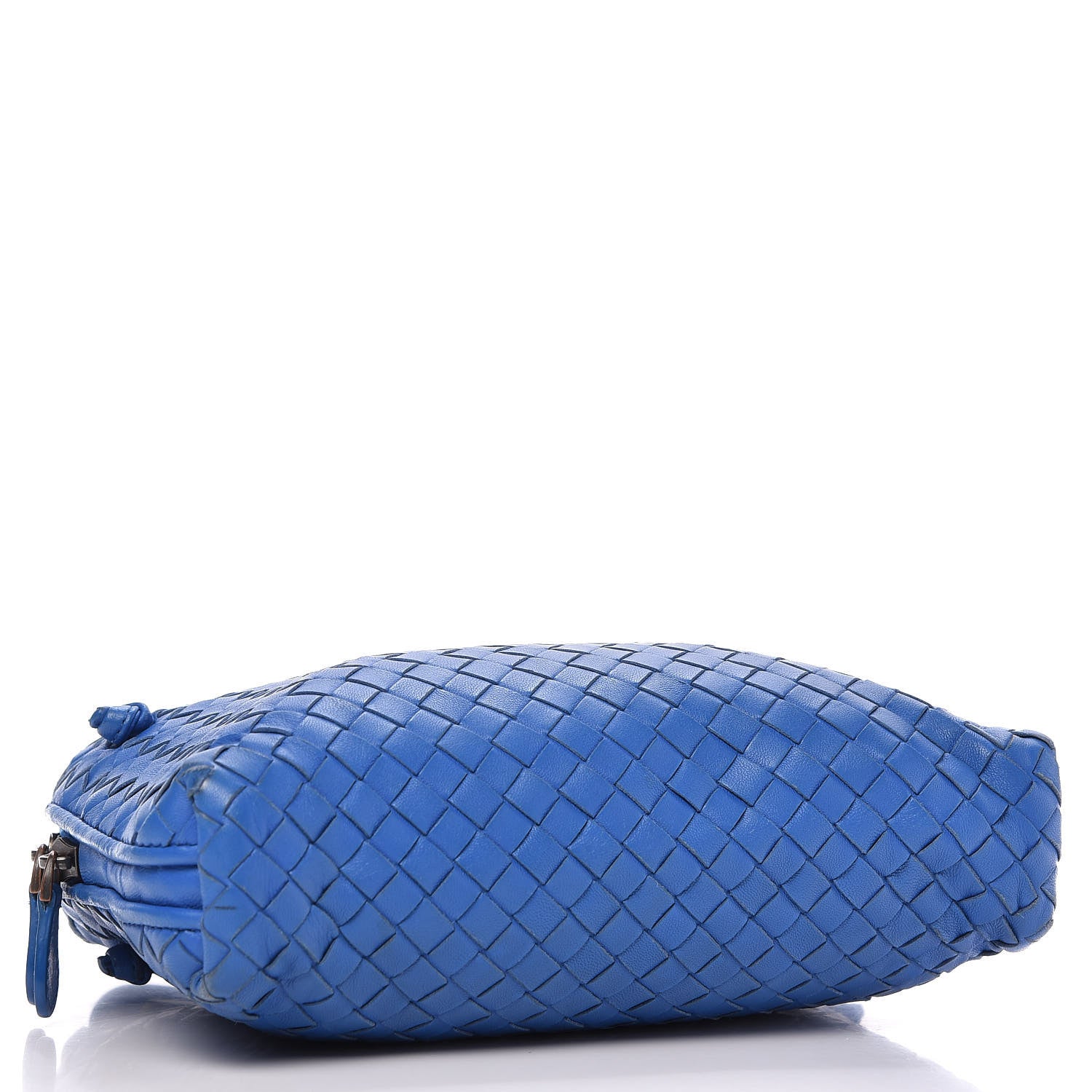 Bottega Veneta Nappa Intrecciato Nodini Crossbody Messenger Signal Blue 4 of 15