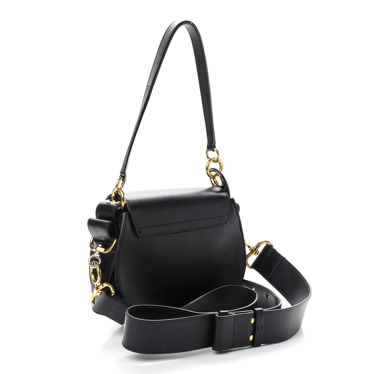 Chloe Calfskin Small Tess Bag Black 3 of 10
