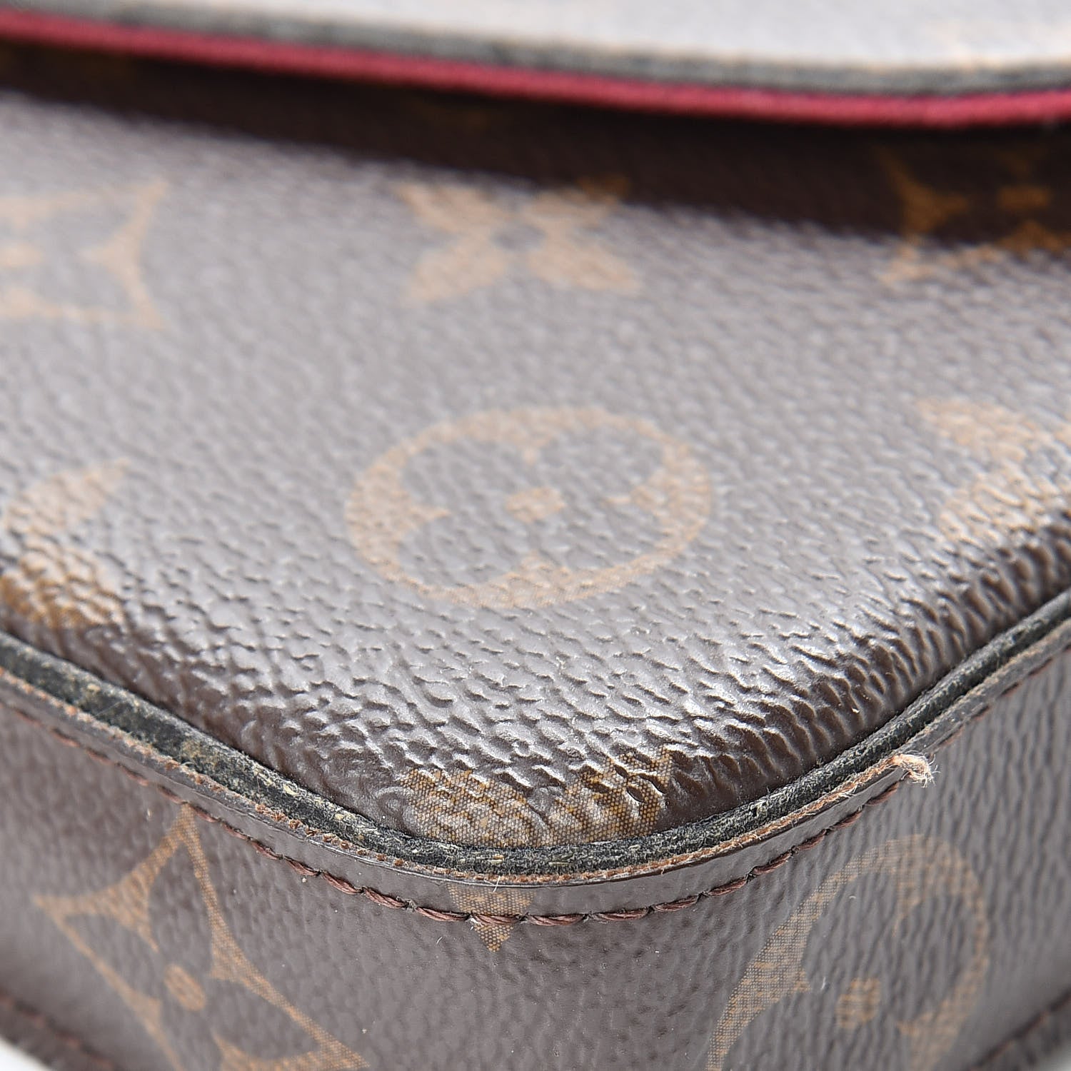 Louis Vuitton Monogram Pochette Felicie Chain Wallet Fuchsia 12 of 18