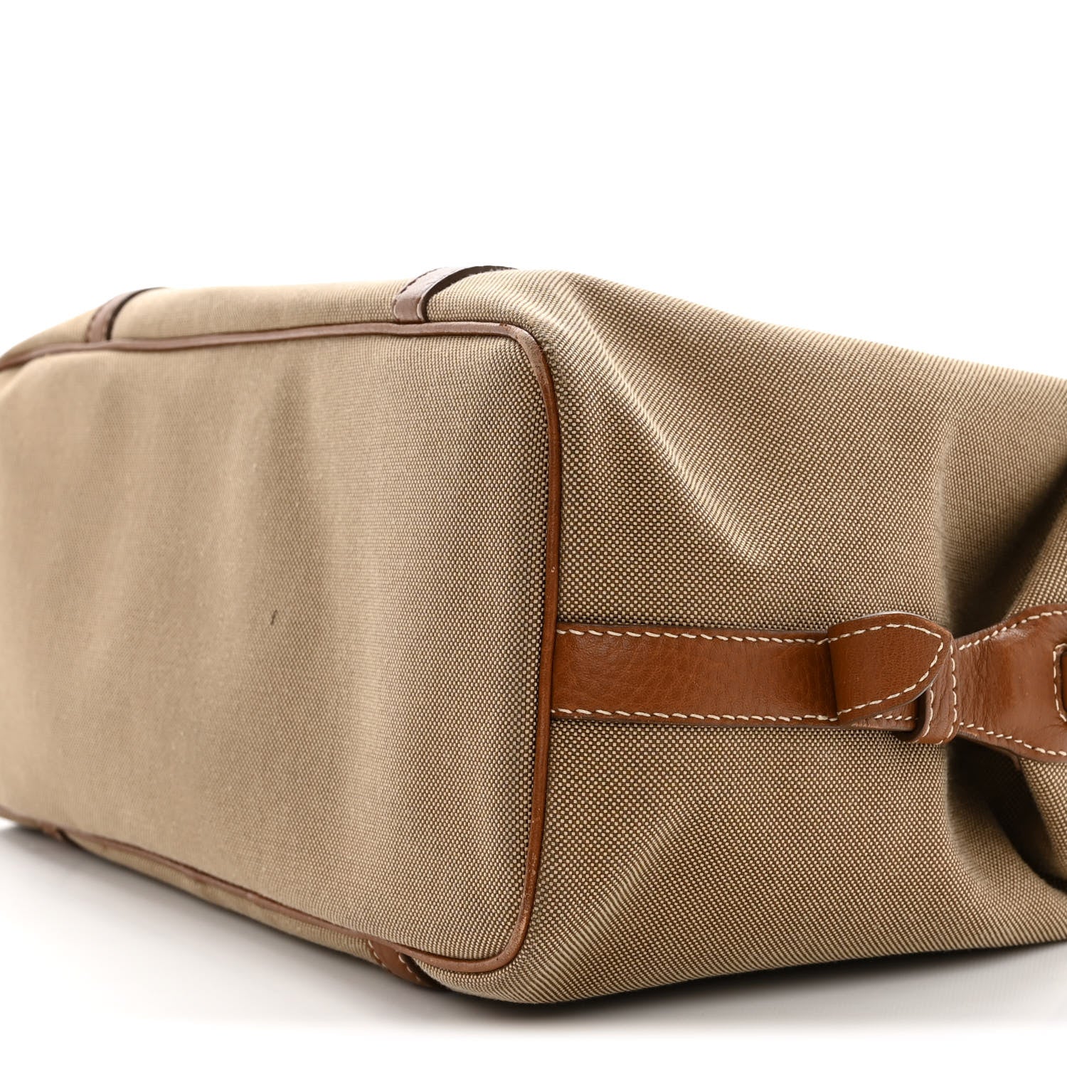 Prada Jacquard Logo Tote Brown 10 of 15