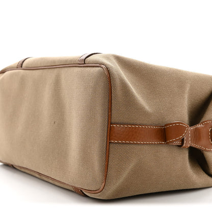 Prada Jacquard Logo Tote Brown 10 of 15