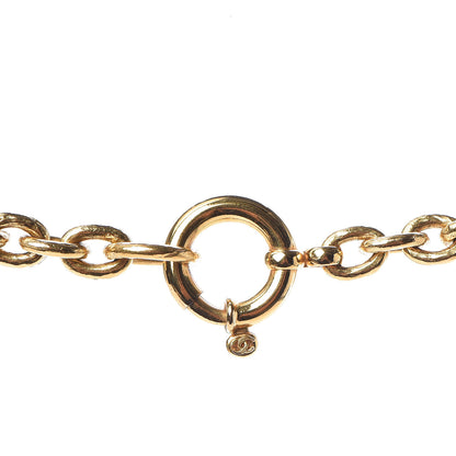 Chanel Triple CC Chain Necklace Gold 4 of 5