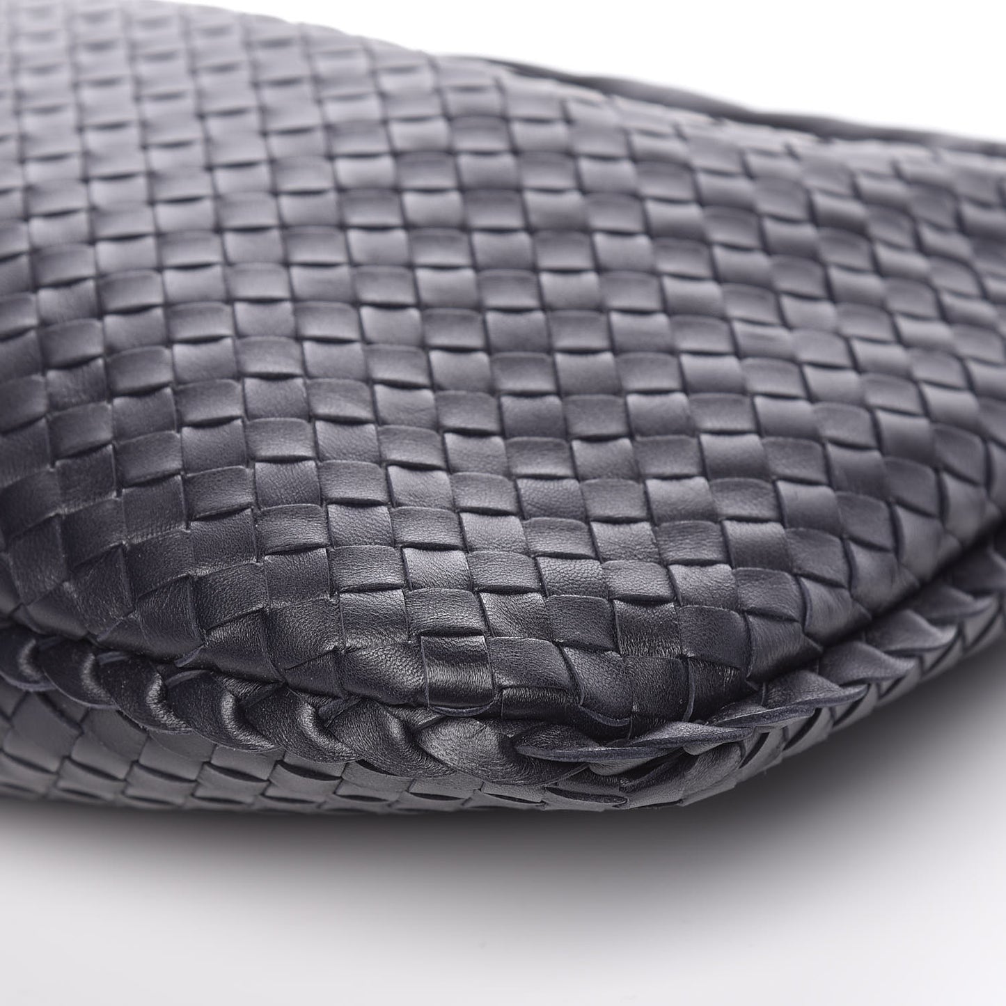 Nappa Intrecciato Medium Veneta Hobo Tourmaline