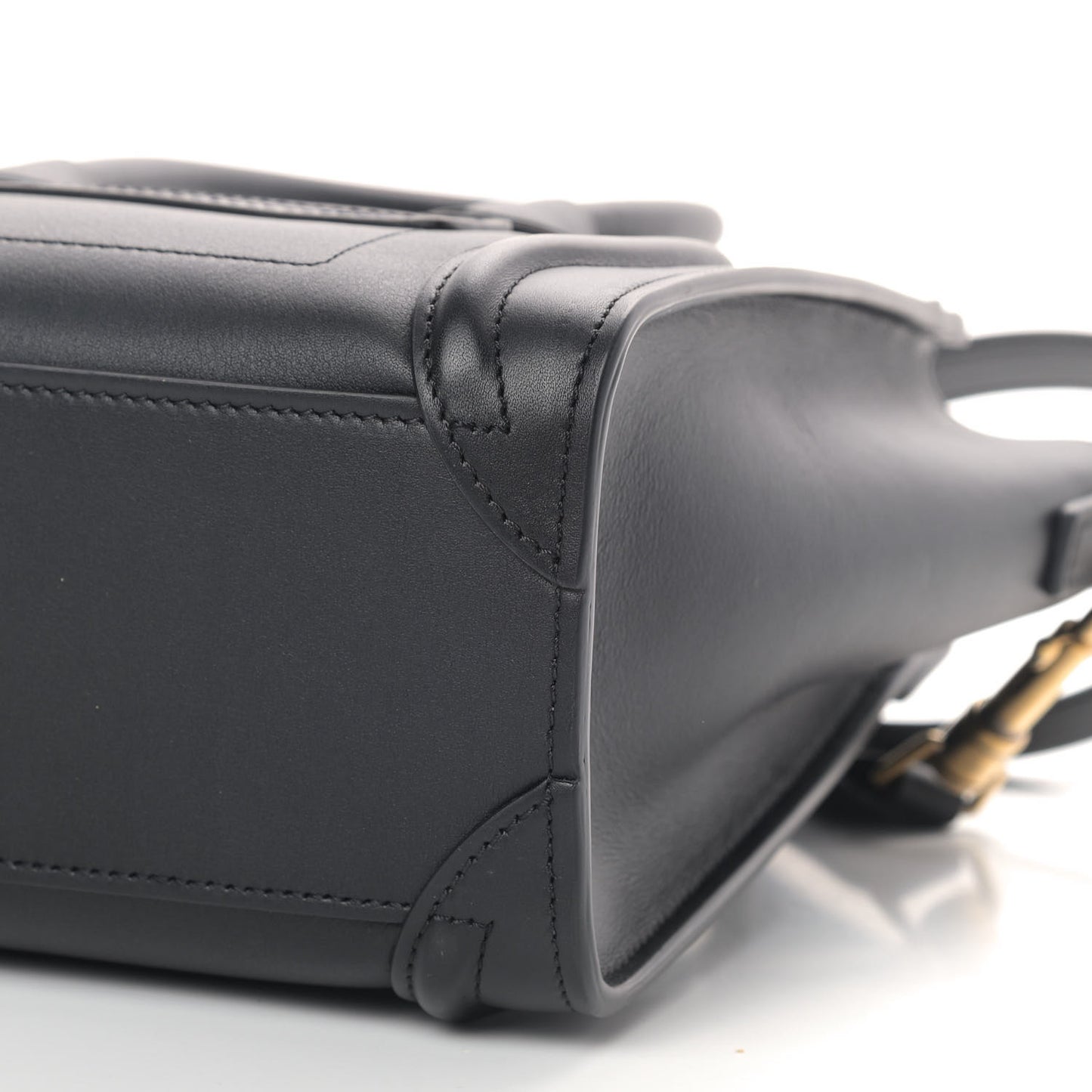Smooth Calfskin Nano Luggage Black