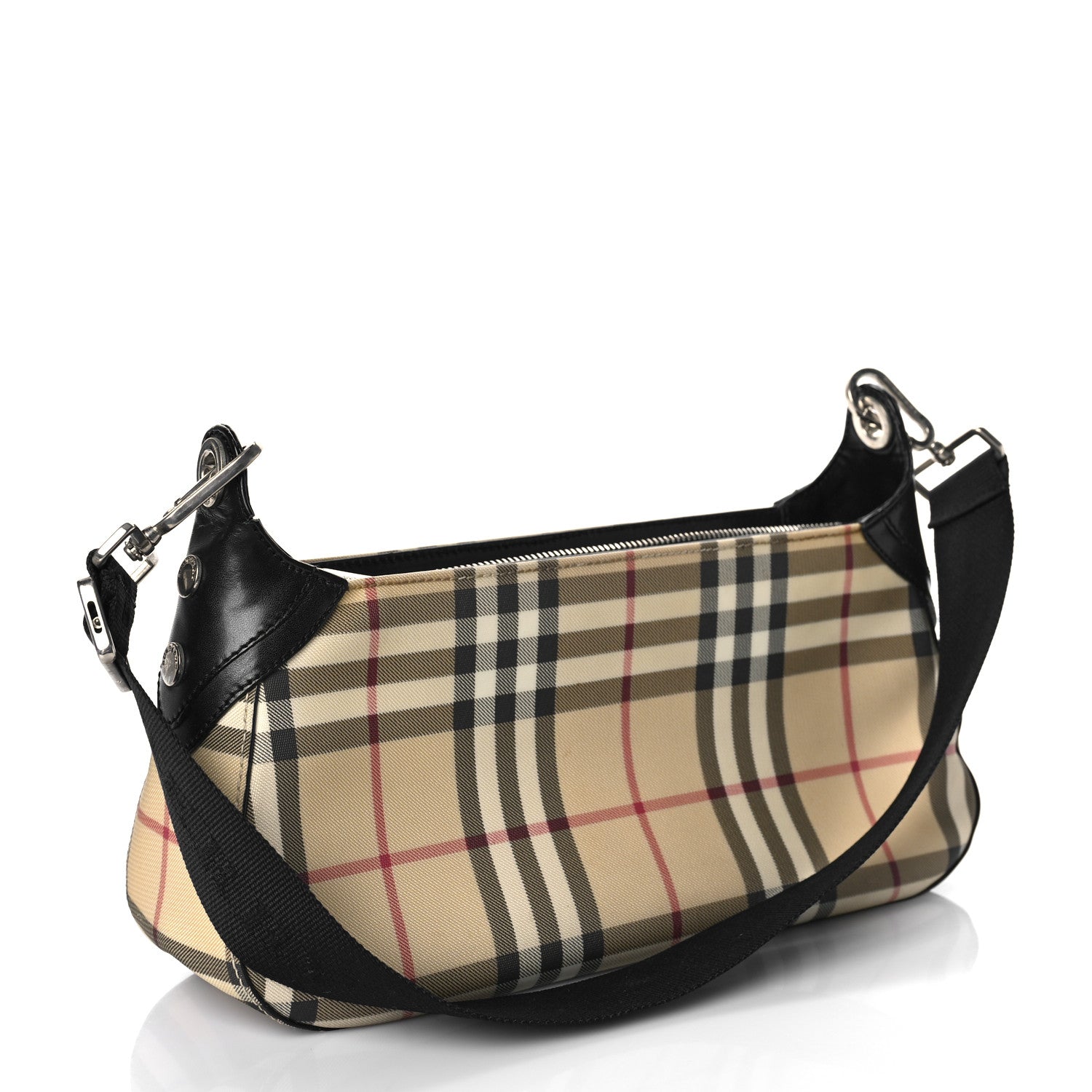 Burberry House Check Shoulder Bag Black 2 of 9