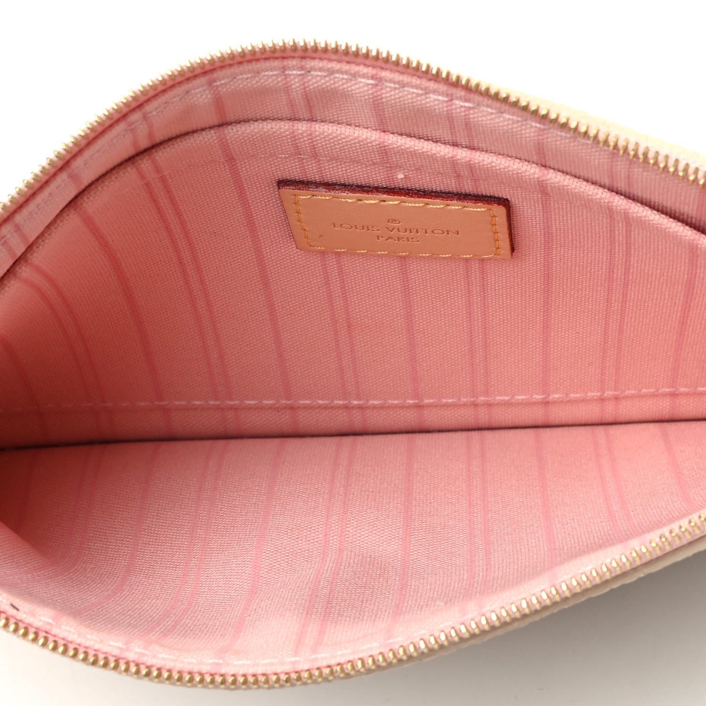 Damier Azur Neverfull MM GM Pochette Rose Ballerine