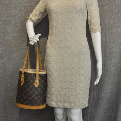 Louis Vuitton Monogram Petit Bucket 23 2 of 8
