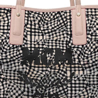 MCM Visetos Medium Liz Reversible Shopper Tote Soft Pink 17 of 22
