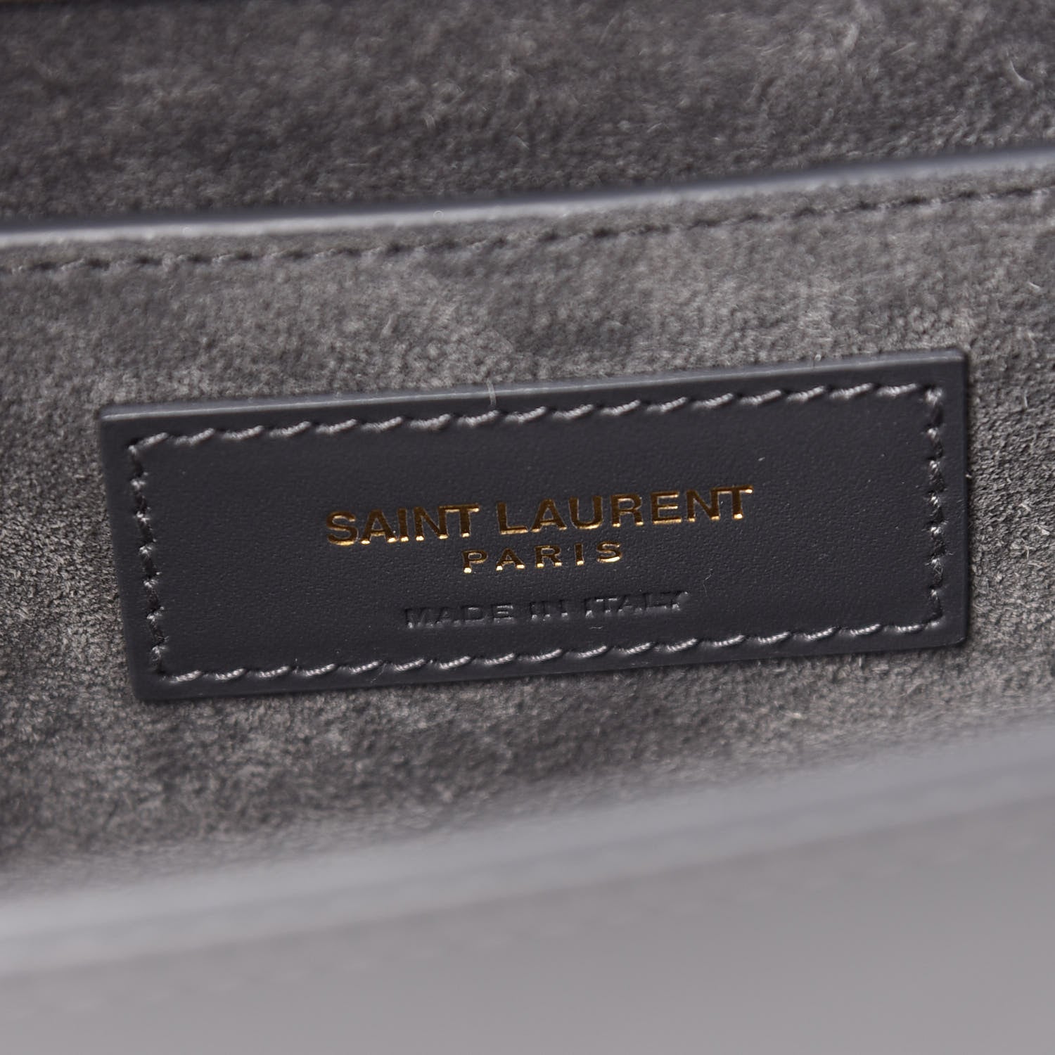 Saint Laurent SAINT LAURENT Smooth Calfskin Medium Classic Monogram Kate Tassel Satchel Grey 6 of 8