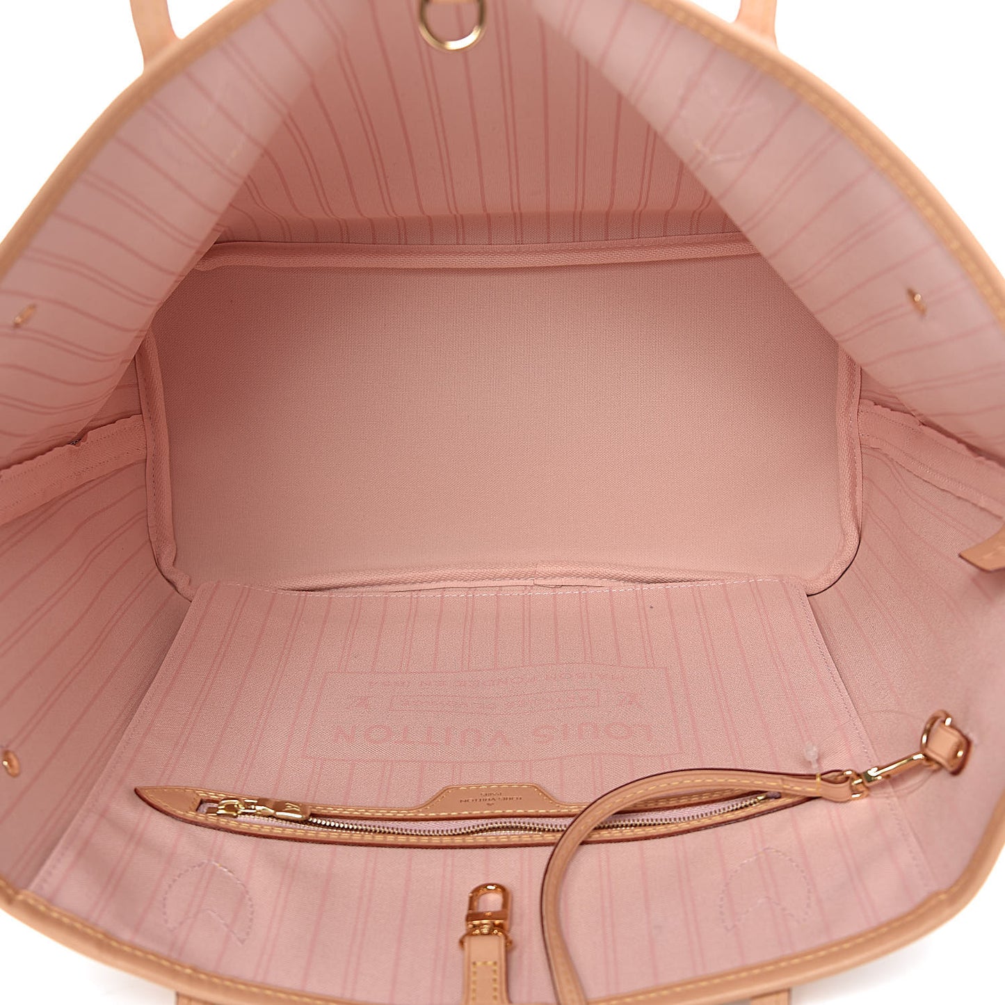 Damier Azur Neo Neverfull MM Rose Ballerine