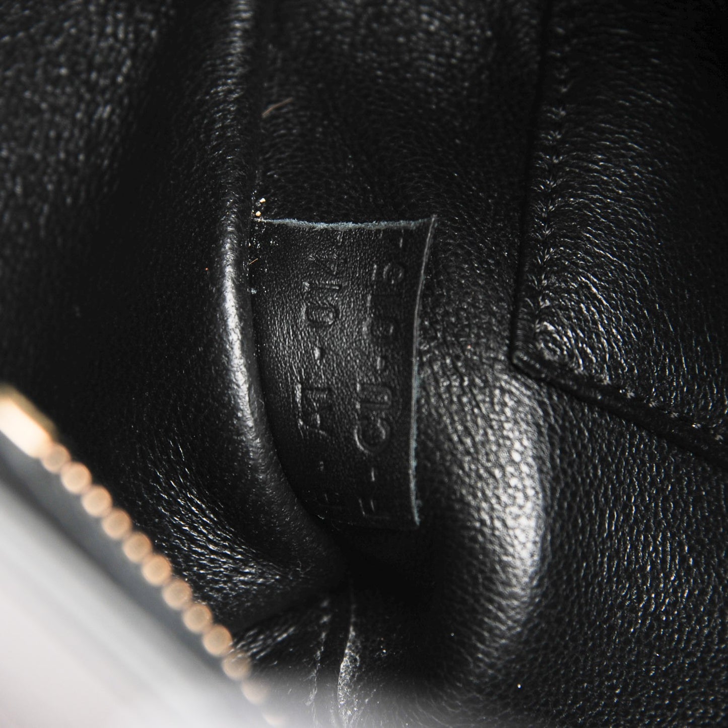 Smooth Calfskin Nano Luggage Black