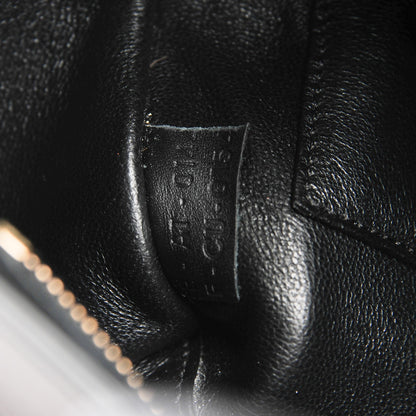 Celine Smooth Calfskin Nano Luggage Black 6 of 8