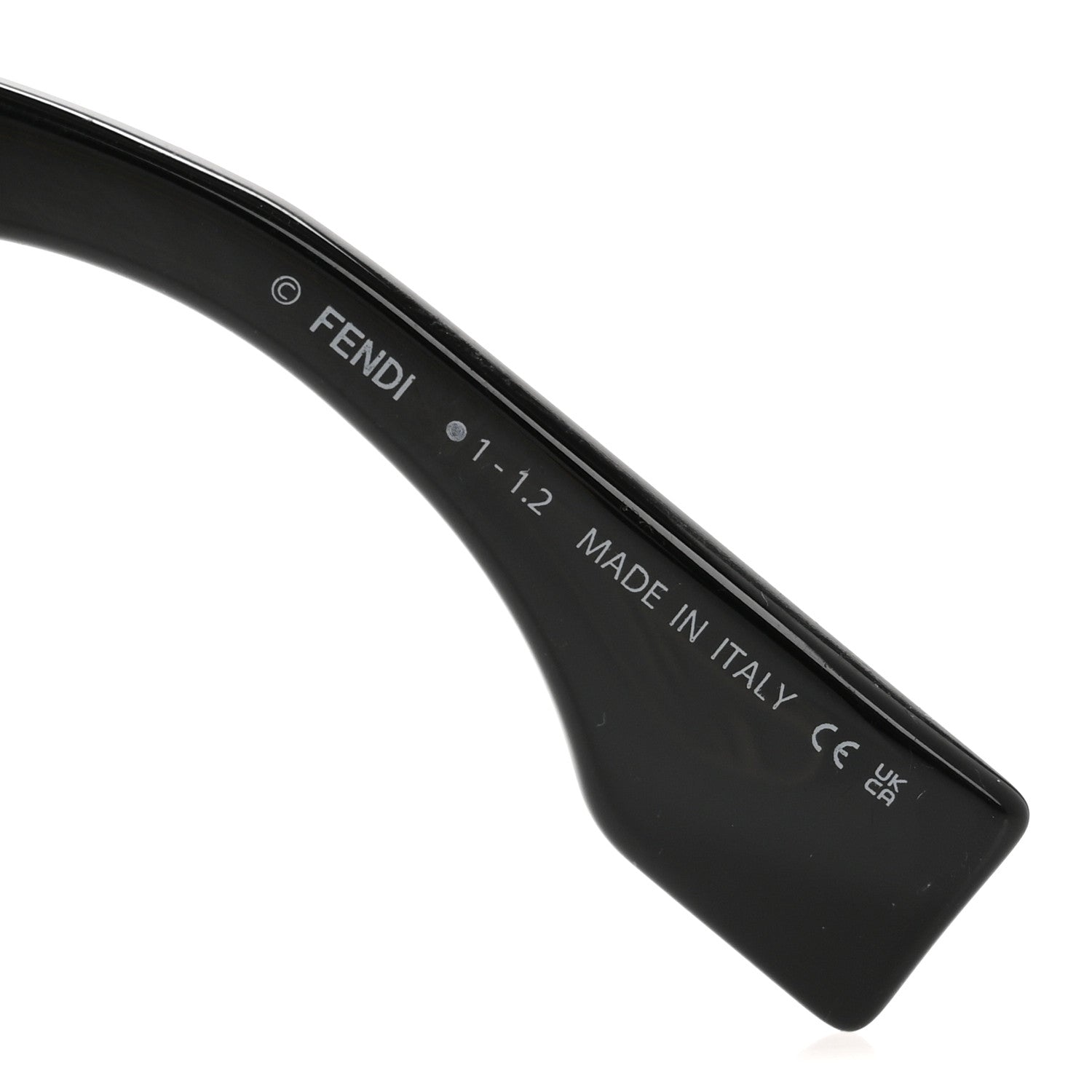 Fendi Acetate O'Lock Cat Eye Sunglasses FE40049I Tortoise Black 5 of 8