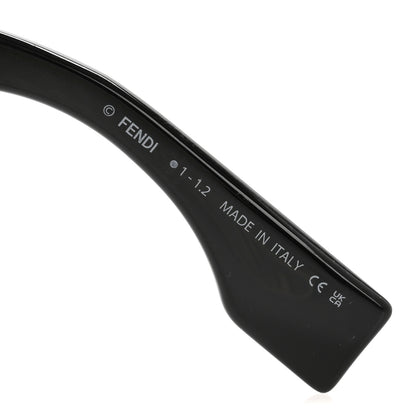 Fendi Acetate O'Lock Cat Eye Sunglasses FE40049I Tortoise Black 5 of 8