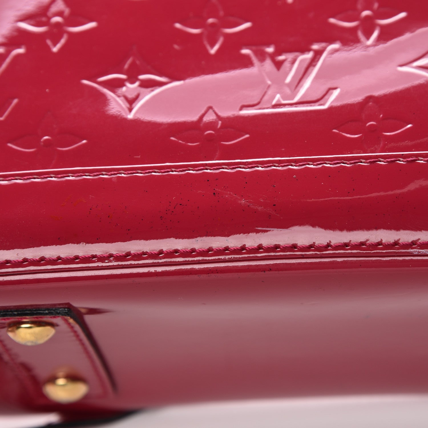 Louis Vuitton Vernis Alma BB Rose Indien 17 of 18