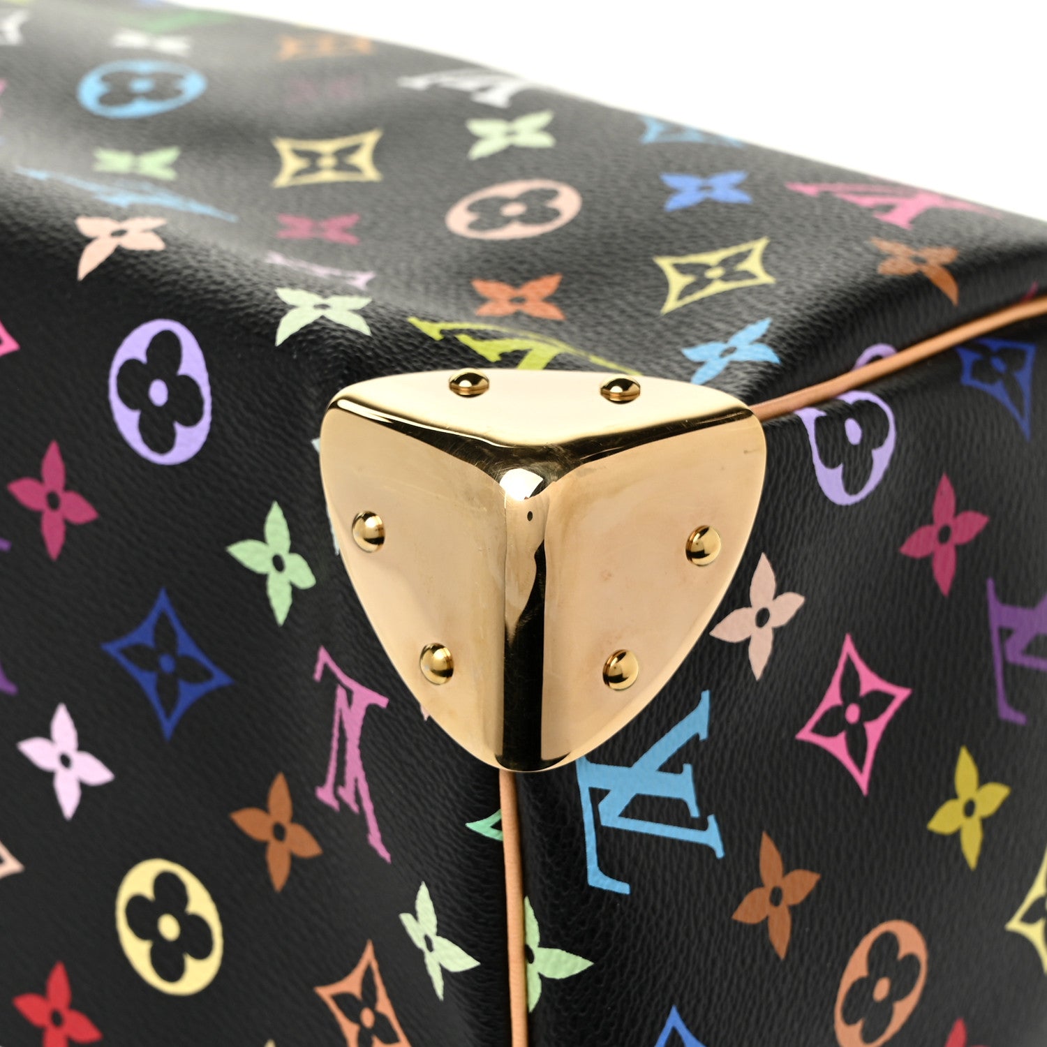Louis Vuitton Monogram Multicolor Speedy 30 Black 19 of 21