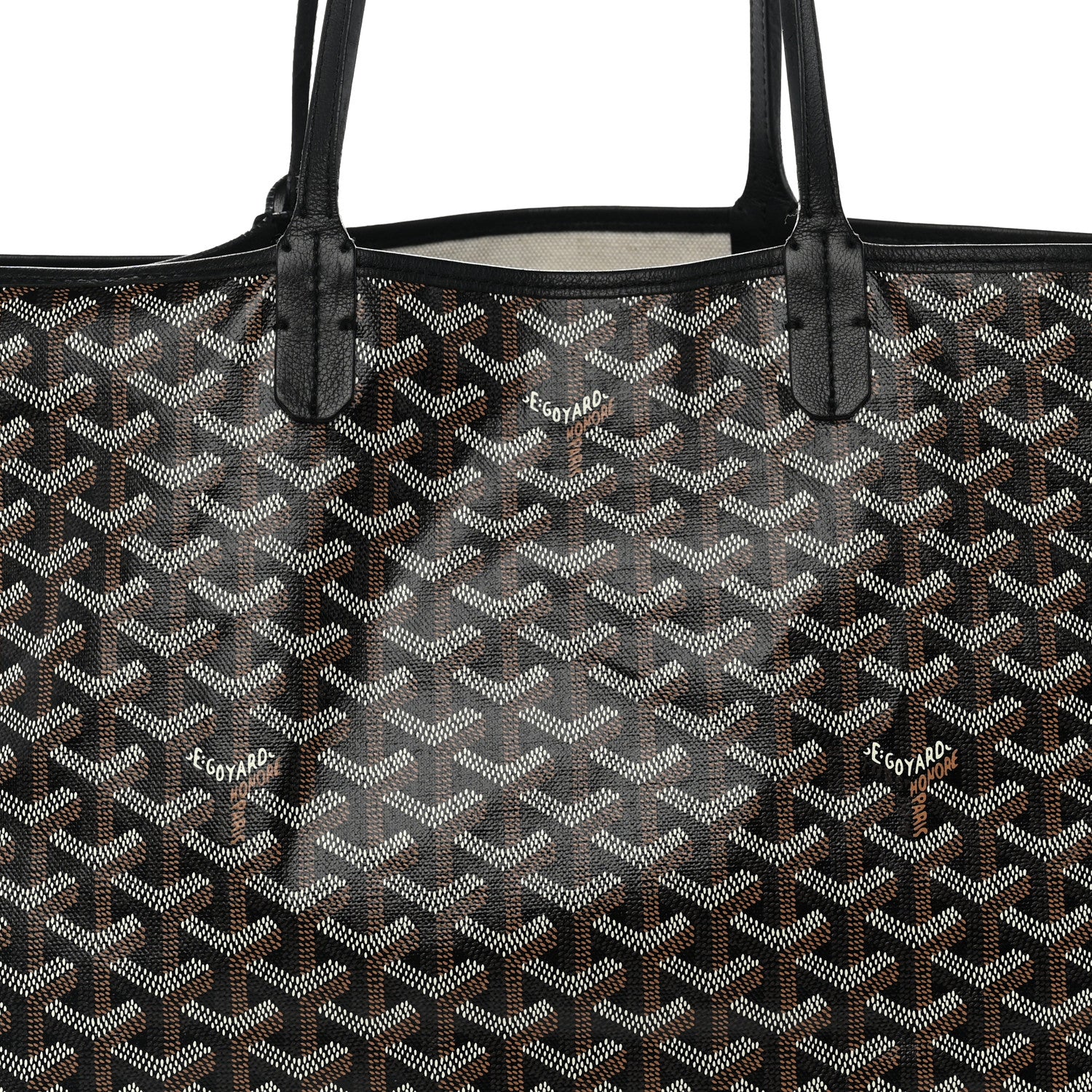 Goyard Goyardine Saint Louis PM Black 9 of 13