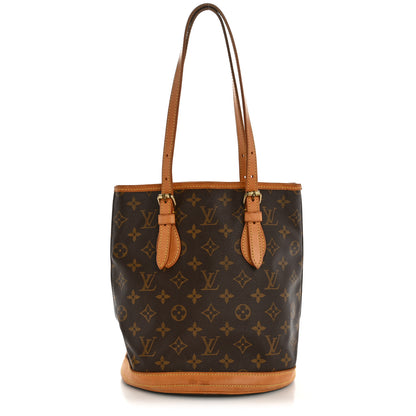 Louis Vuitton Monogram Petit Bucket 23 1 of 14