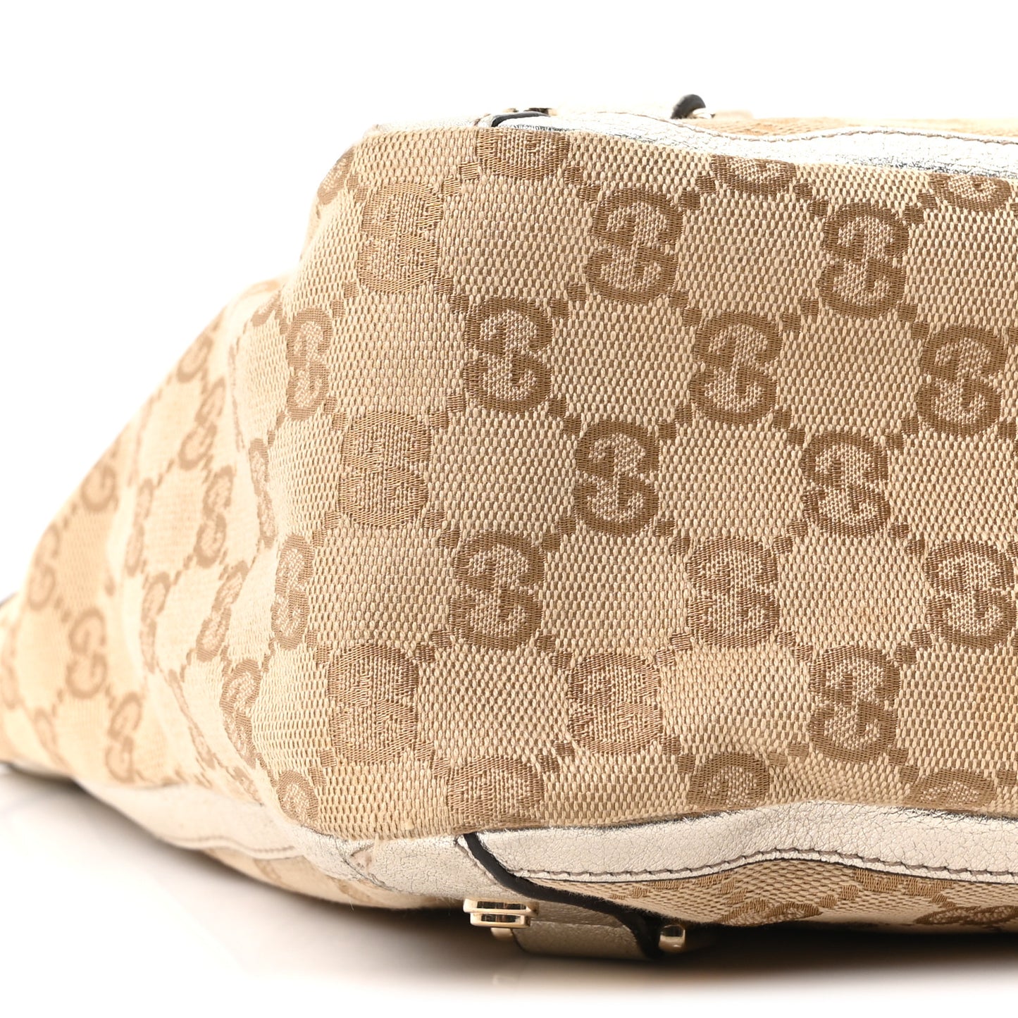 Monogram Medium Abbey Tote Metallic