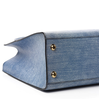 Louis Vuitton Epi City Steamer MM Blue Jean 7 of 10