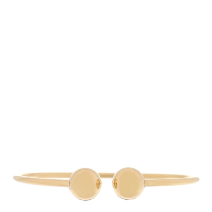 Tiffany 18K Yellow Gold 10mm HardWear Ball Wire Bracelet 1 of 4