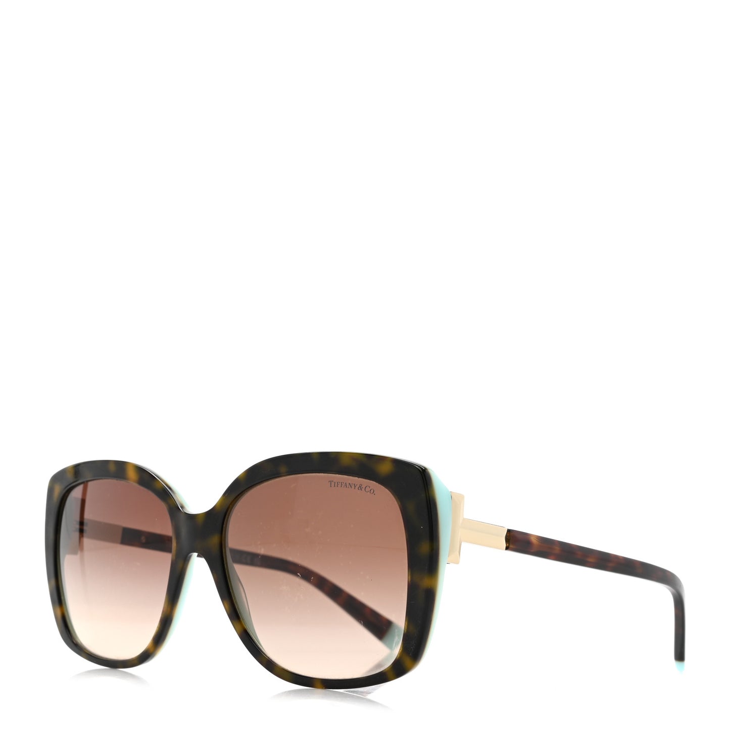 Acetate Metal TF4171F Sunglasses Havana Blue