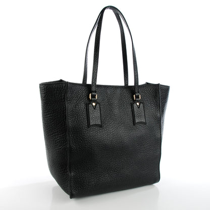 Burberry Heritage Grain Medium Woodbury Tote Black 3 of 8