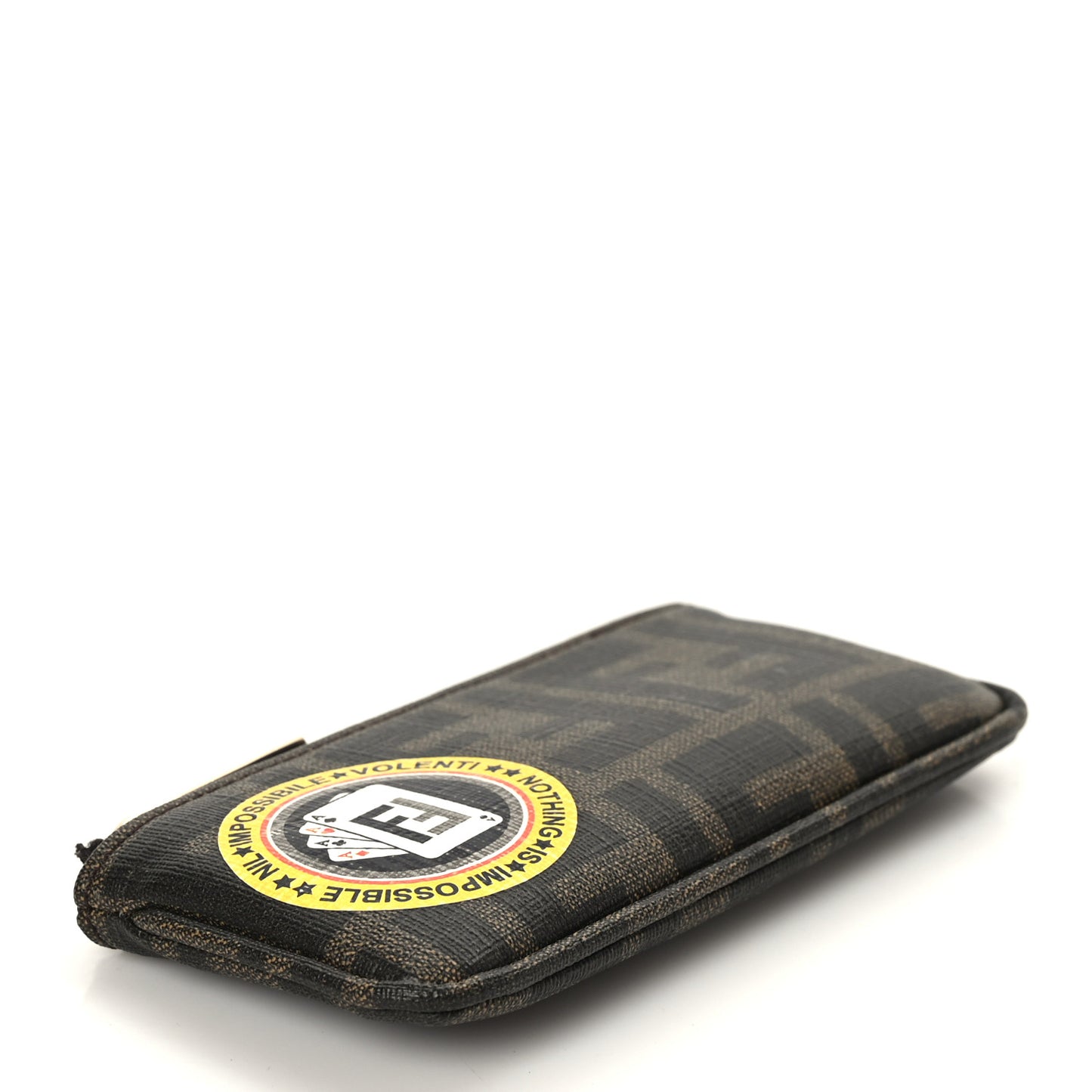 Zucca Spalmati Coin Pouch Key Case Tobacco