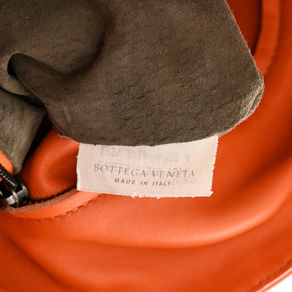 Bottega Veneta Nappa Intrecciato Large Franges Shoulder Bag Tangerine 6 of 10