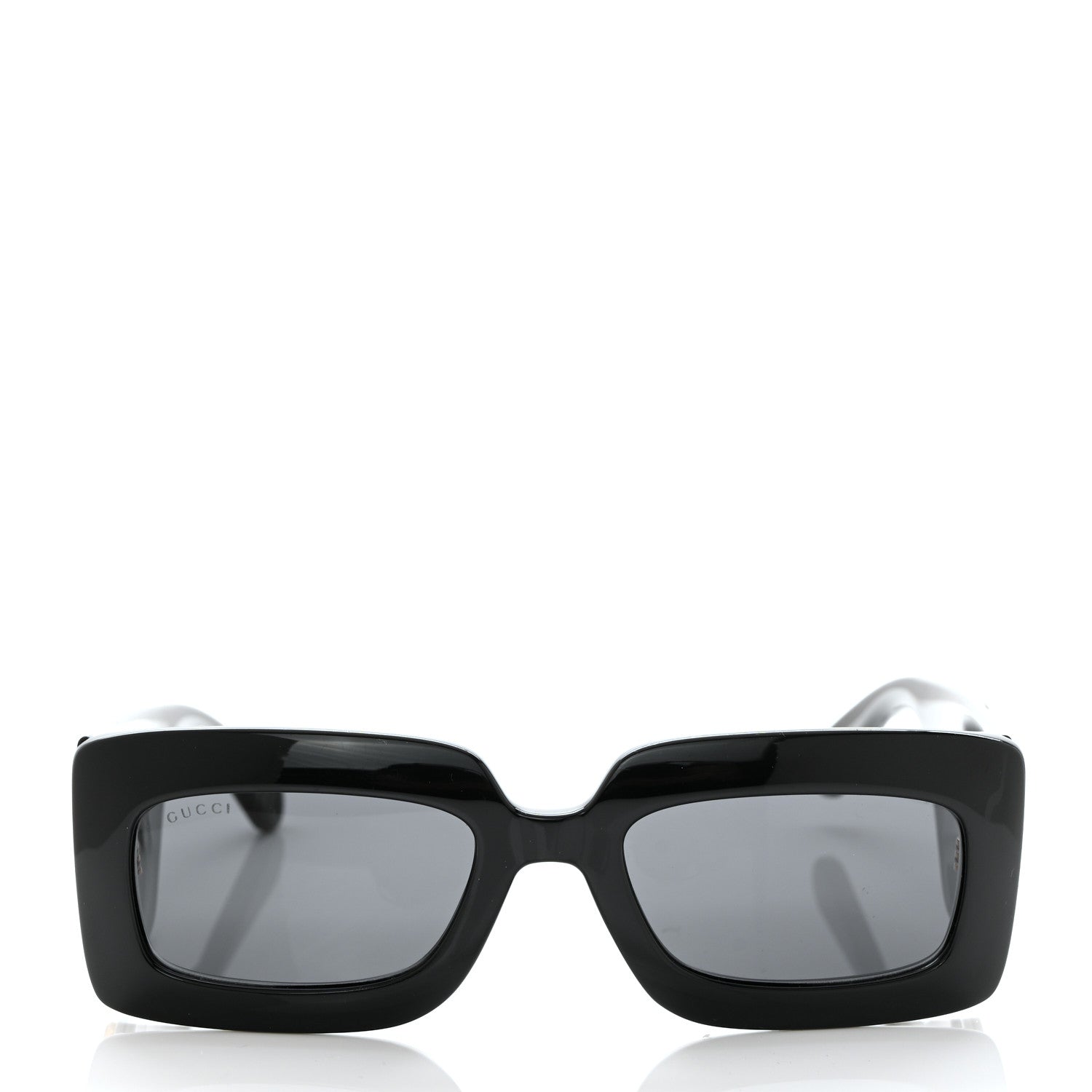 Gucci Acetate Rectangular Sunglasses GG0811S Black 2 of 7