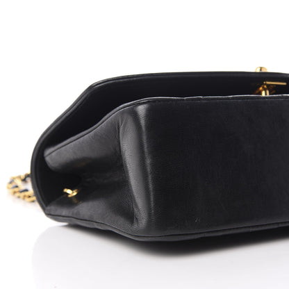 Chanel Lambskin Quilted Small Single Flap Bag Black 9 of 12