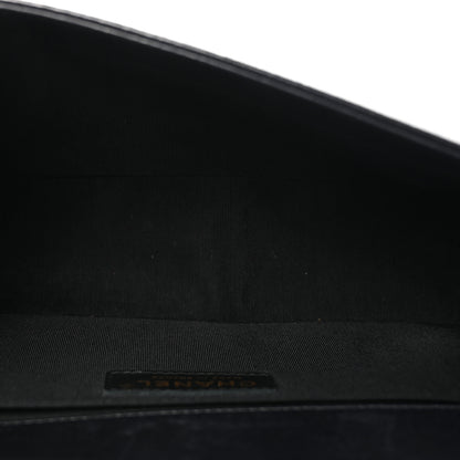 Chanel Lambskin Quilted Medium Boy Flap Black 5 of 10