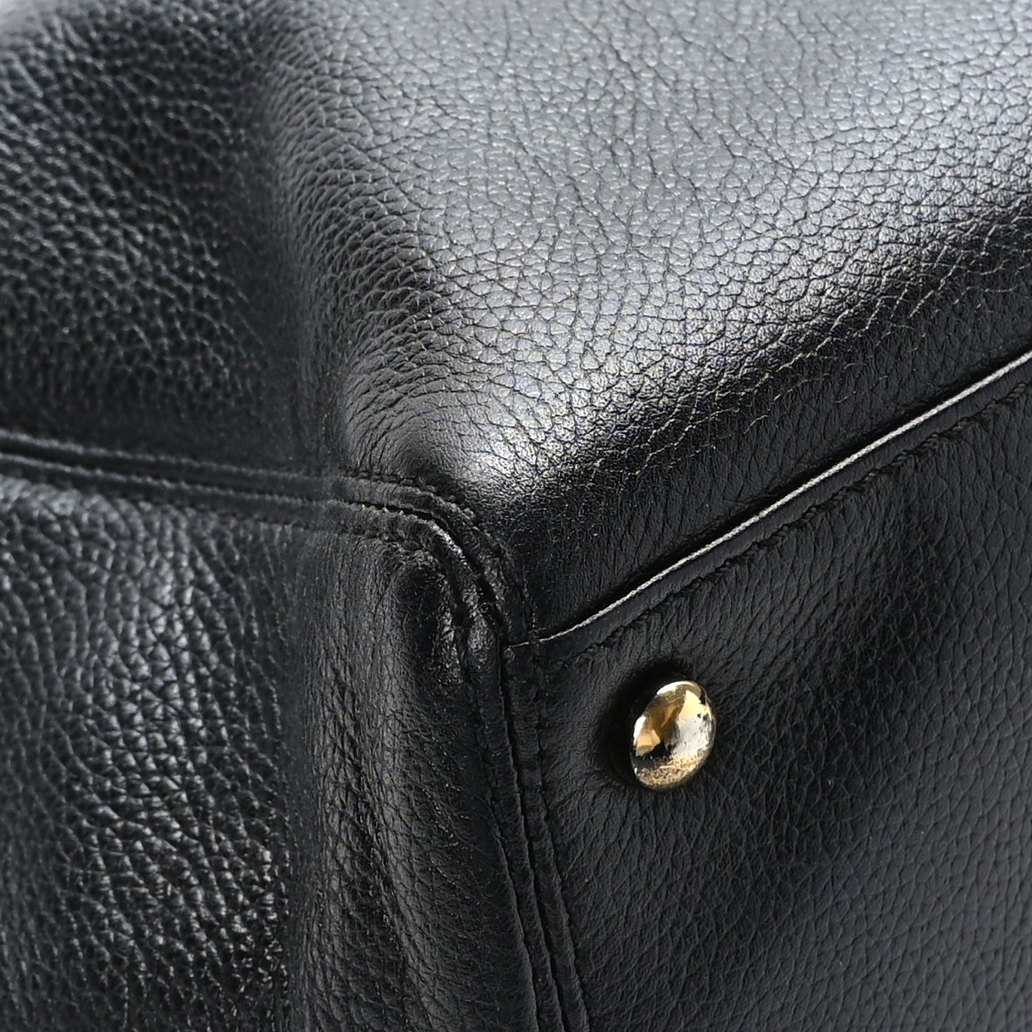 Deerskin Cerf Executive Shopper Tote Black