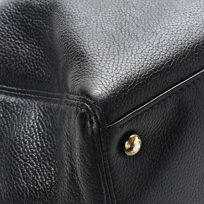 Chanel Deerskin Cerf Executive Shopper Tote Black 8 of 12
