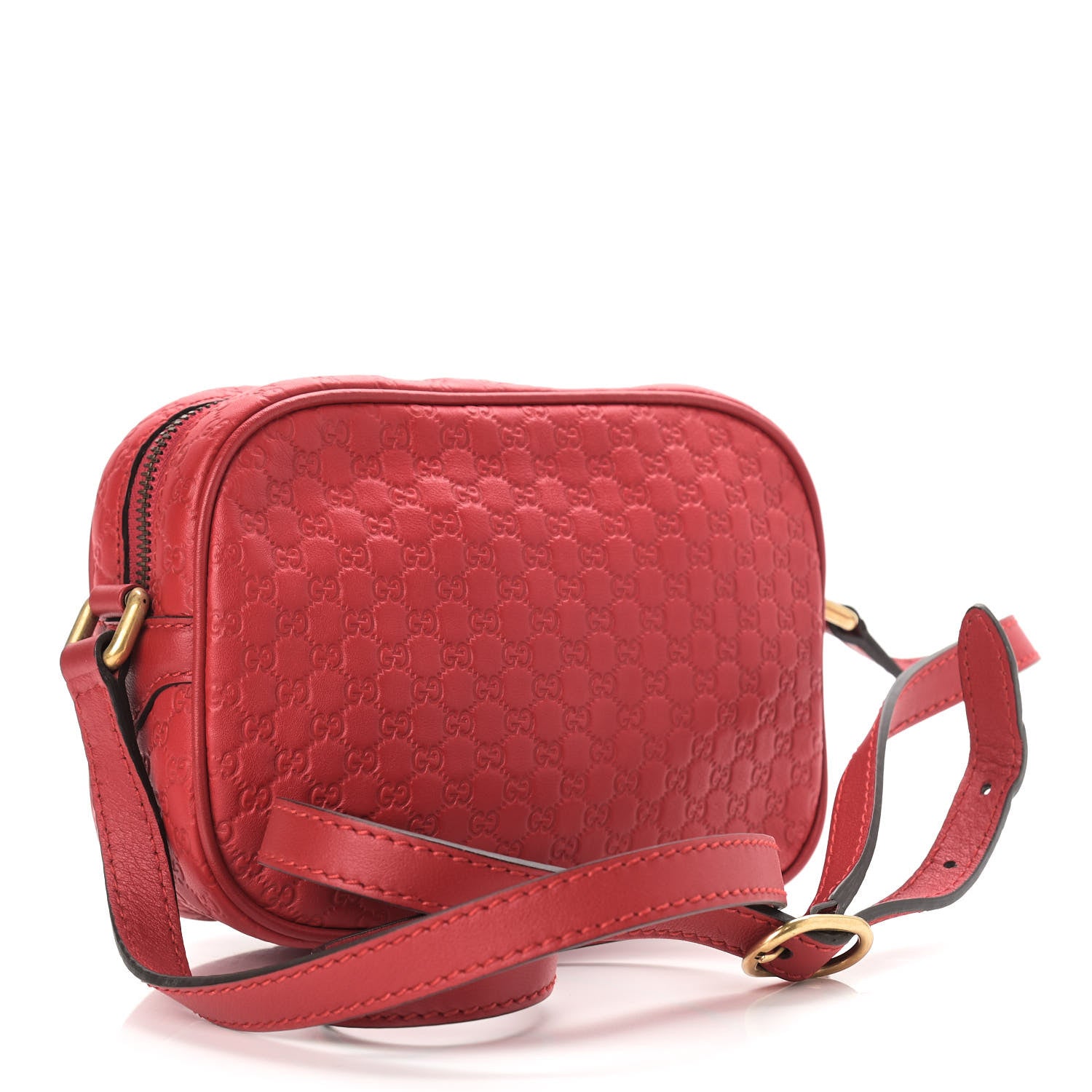 Gucci Microguccissima Sunshine Disco Crossbody Bag Red 3 of 10