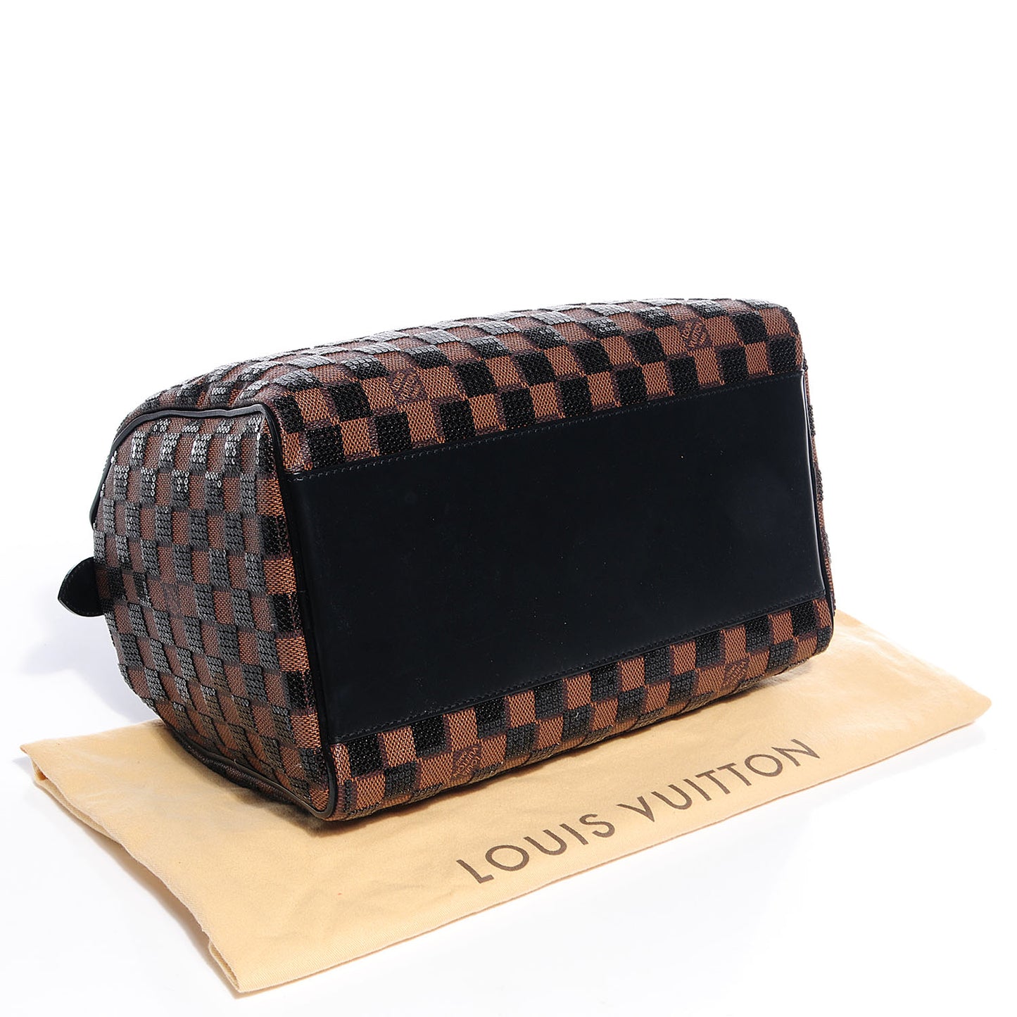 Damier Paillettes Speedy 30 Black