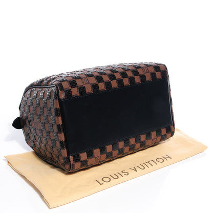 Louis Vuitton Damier Paillettes Speedy 30 Black 4 of 8