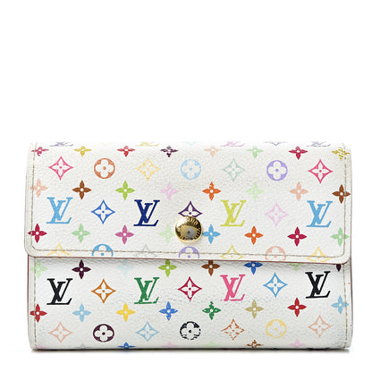 Louis Vuitton Monogram Multicolor Alexandra Wallet White 1 of 12